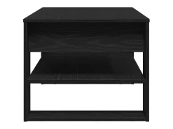 Mesa De Centro* Mesa de centro | Mesa de apoio Carvalho 102x55x45 cm Preto