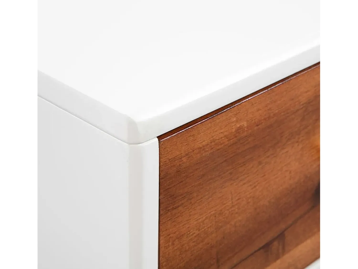 Mesa De Centro| Mesa de centro | Mesa de apoio em madeira de acácia maciça 90x50x40 cm Castanho