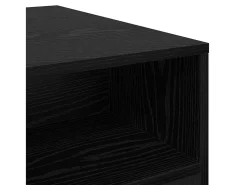 Mesa De Centro* Mesa de centro | Mesa de apoio Carvalho 90x55x42.5 cm Preto
