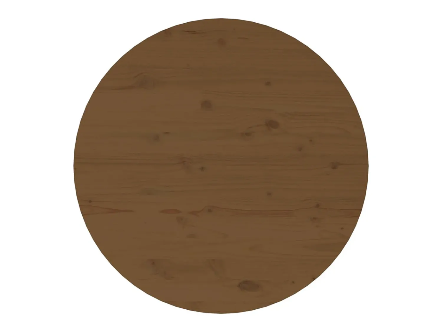 Online Mesa de centro | Mesa de apoio Ø 55x45 cm madeira pinho maciça -mel Castanho