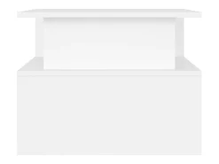 Mesa De Centro* Mesa de centro | Mesa de apoio 90x55x42.5 cm derivados de madeira Branco