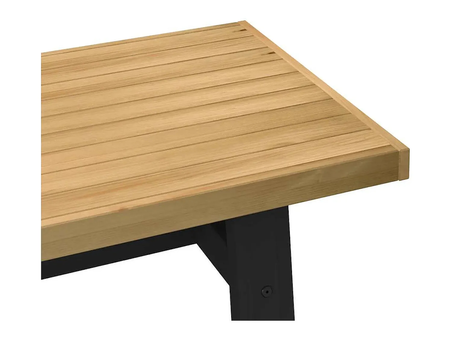 Mesa De Centro| Mesa de centro | Mesa de apoio NOAIN pernas em forma de A 120x60x40 cm Castanho
