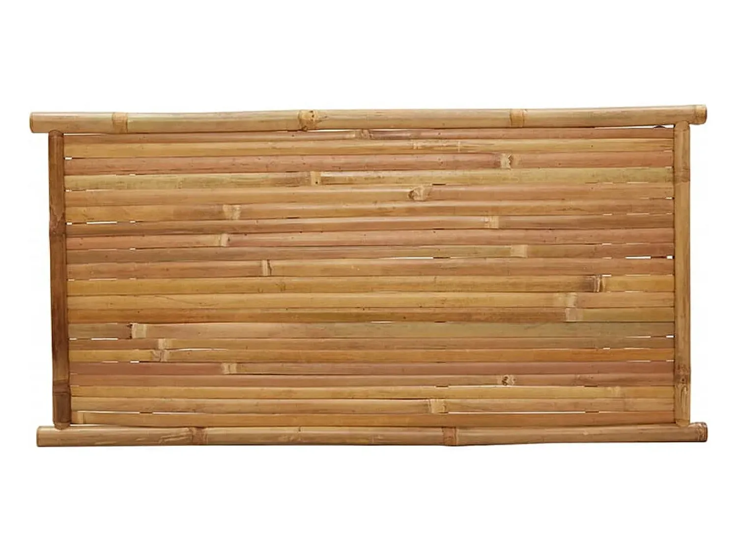 Mesa De Centro* Mesa de centro | Mesa de apoio | Mesa de café 110x55x45 cm bambu Castanho