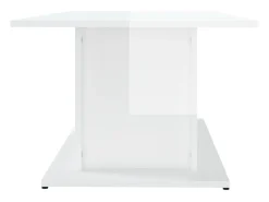 Mesa De Centro| Mesa de centro | Mesa de apoio derivados de madeira brilhante Branco