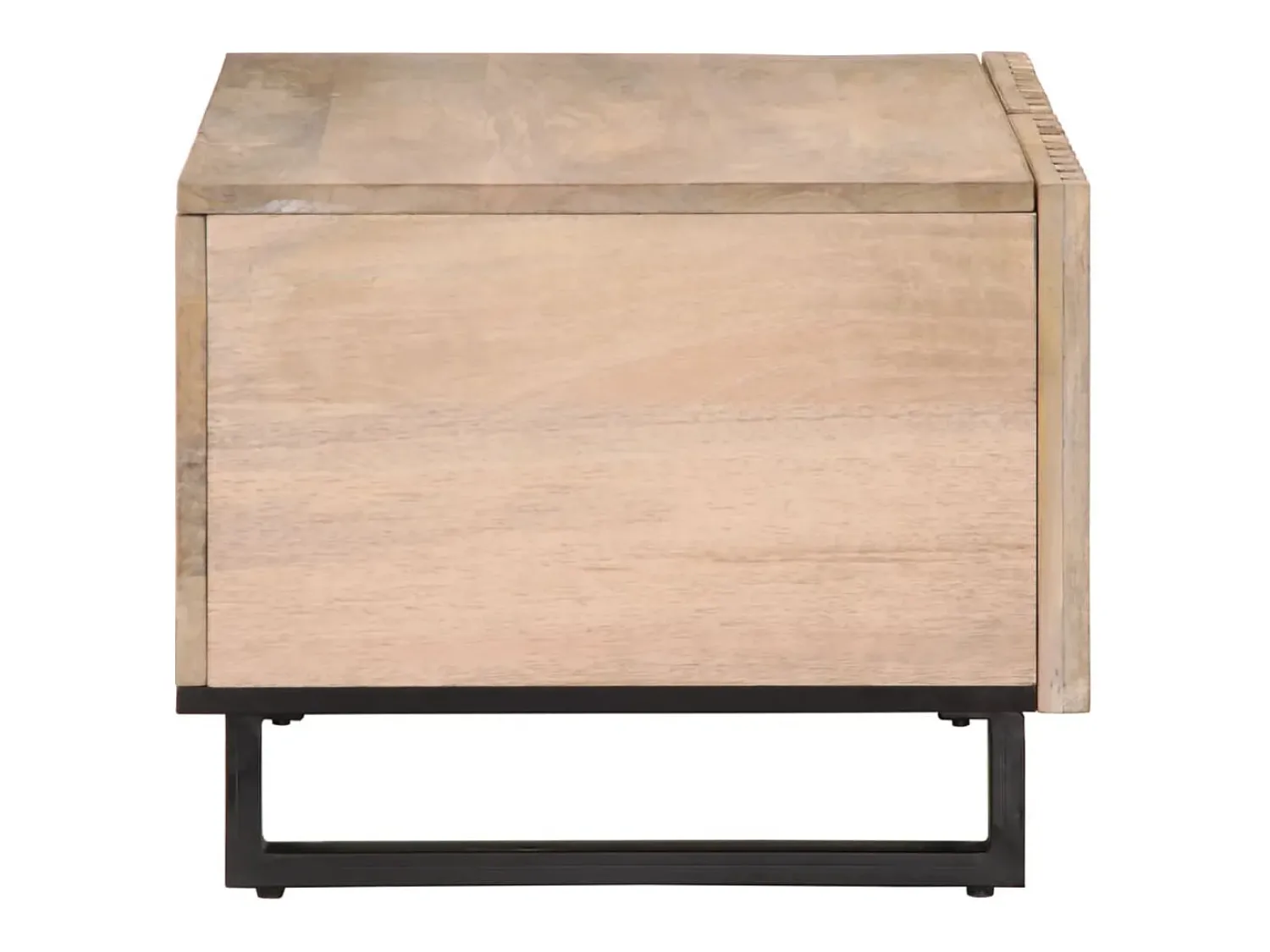 Online Mesa de centro | Mesa de apoio 80x51x40 cm madeira de mangueira maciça Branco