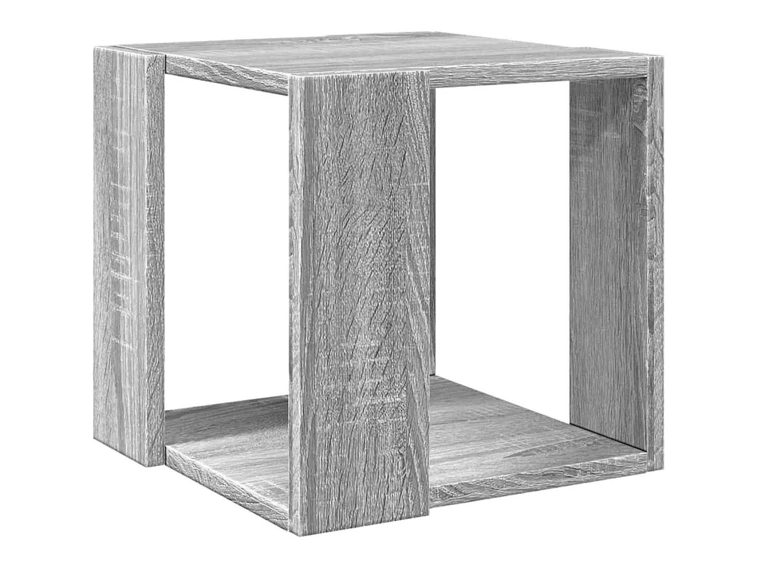 Online Mesa de centro | Mesa de apoio 32x32x30 cm derivados de madeira sonoma Cinzento