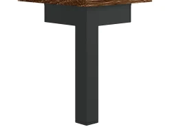 Mesa De Centro| Mesa de centro | Mesa de apoio 50x50x40 cm derivados madeira carvalho Castanho