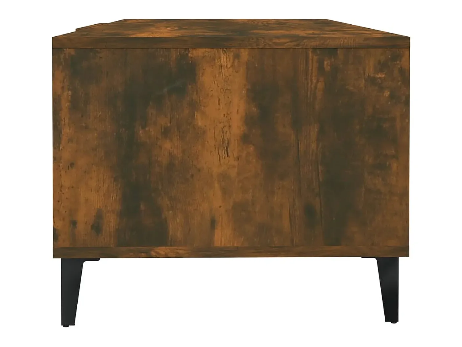 Online Mesa de centro | Mesa de apoio 102x50x40 cm madeira processada carvalho fumado Castanho