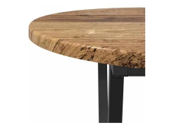 Mesa De Centro| Mesa de centro | Mesa de apoio Madeira antiga 80x40x40.5 cm Castanho