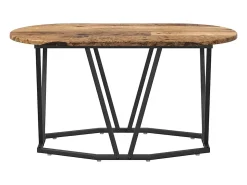 Mesa De Centro| Mesa de centro | Mesa de apoio Madeira antiga 80x40x40.5 cm Castanho