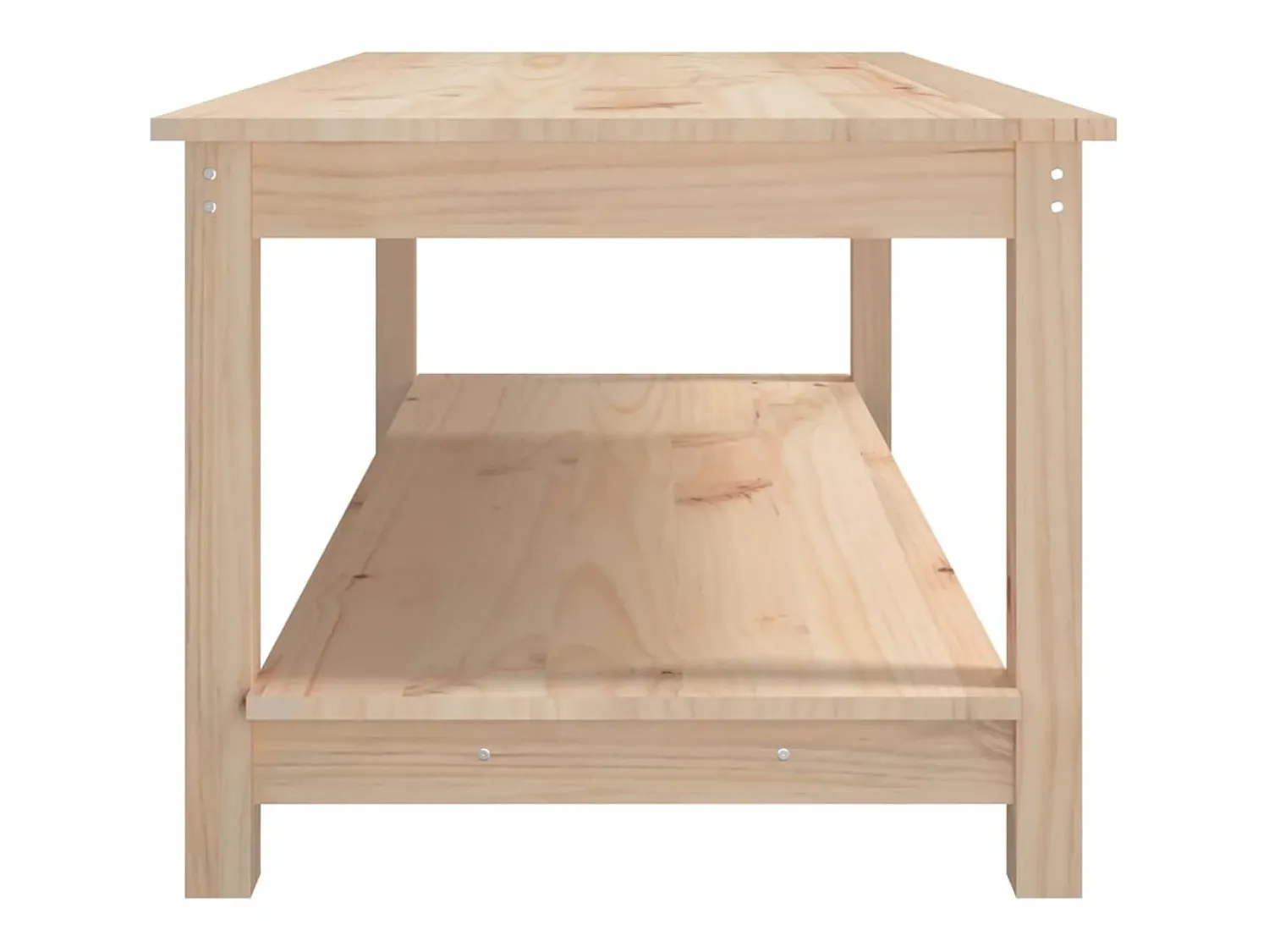 Mesa de centro | Mesa de apoio | Mesa de café 110x55x45 cm madeira de pinho maciça^ Mesa De Centro