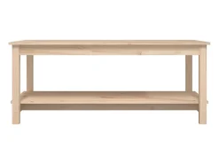 Mesa de centro | Mesa de apoio | Mesa de café 110x55x45 cm madeira de pinho maciça^ Mesa De Centro
