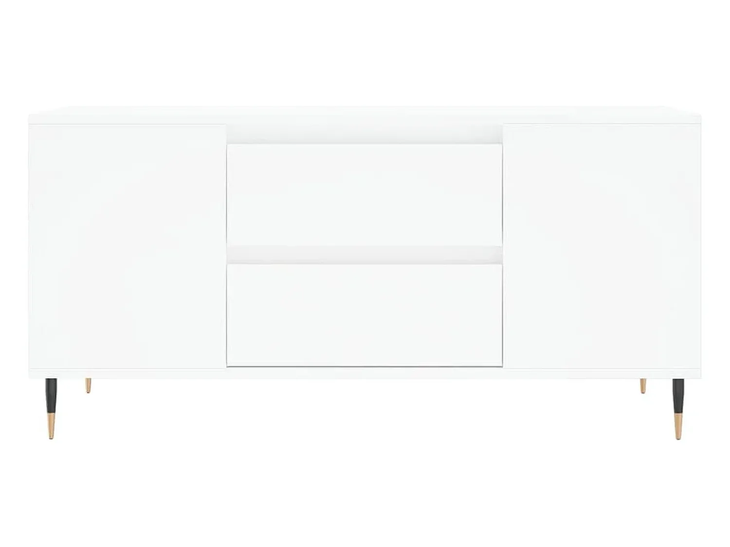 Discount Mesa de centro | Mesa de apoio 102x44.5x50 cm derivados de madeira Branco