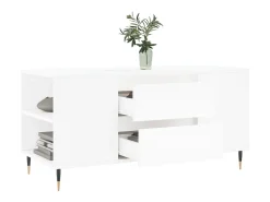 Discount Mesa de centro | Mesa de apoio 102x44.5x50 cm derivados de madeira Branco
