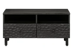 Sale Mesa de centro | Mesa de apoio 80x54x40 cm madeira de mangueira maciça Preto