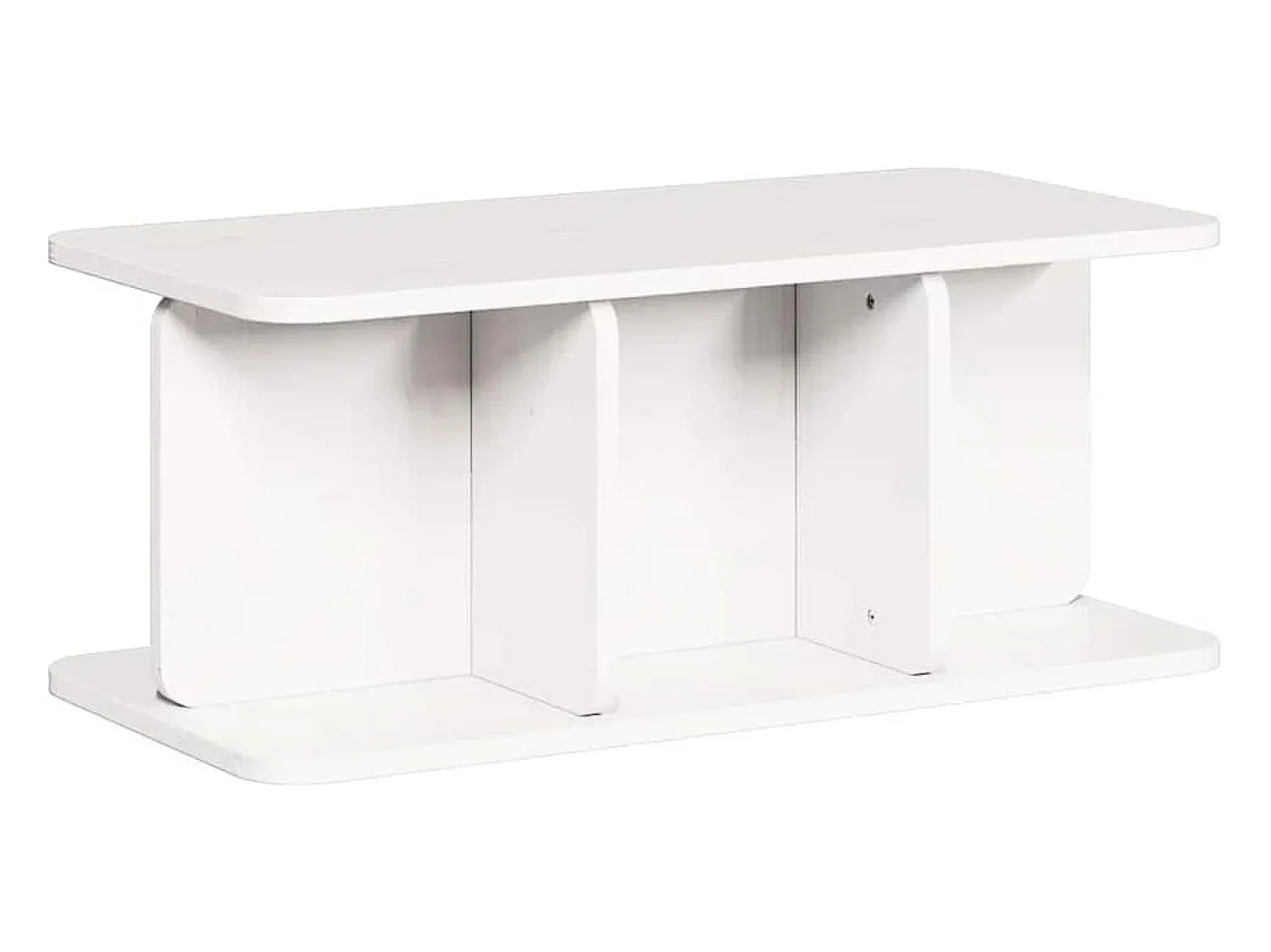 Discount Mesa de centro | Mesa de apoio 80x39.5x33.5 cm Branco