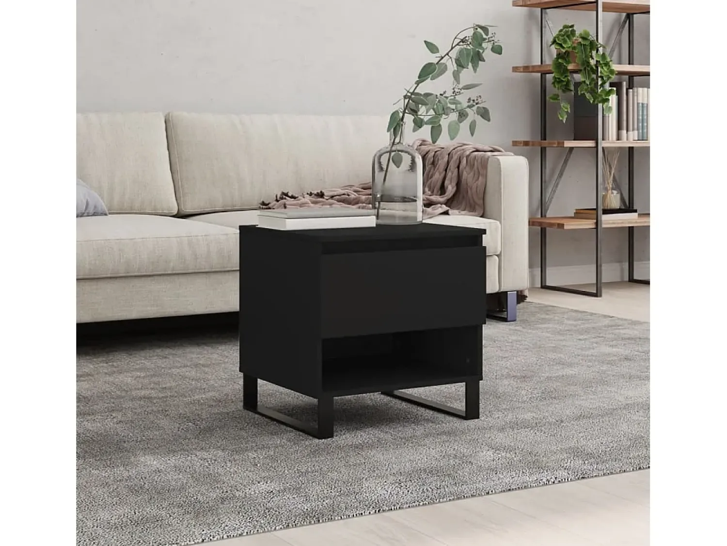 Mesa de centro | Mesa de apoio | Mesa de café 50x46x50 derivados de madeira^ Mesa De Centro