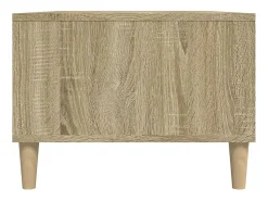 Mesa de centro | Mesa de apoio 90x50x36.5 cm derivados madeira carvalho sonoma^ Mesa De Centro