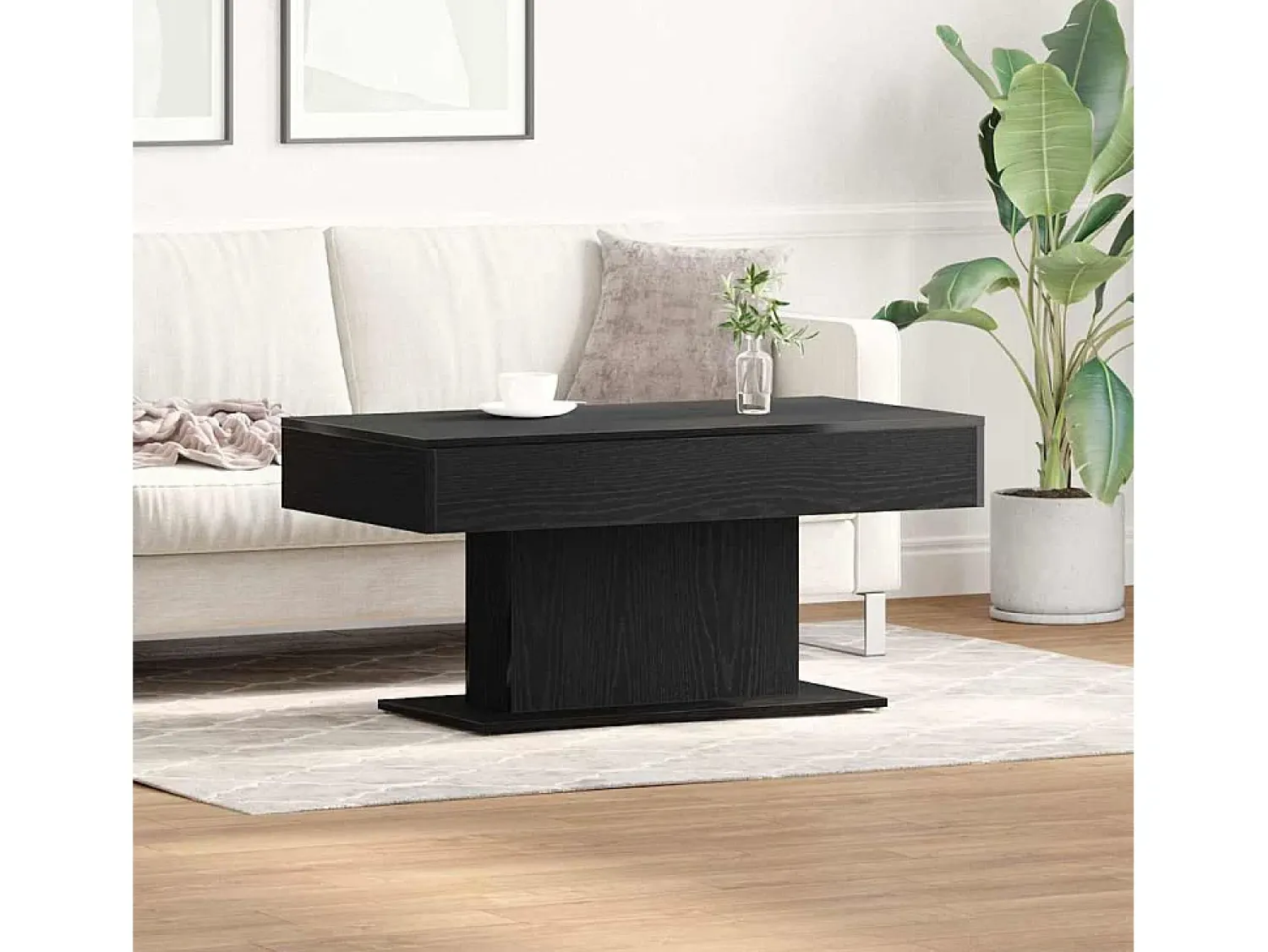 Mesa de centro | Mesa de apoio Carvalho 96x50x45 cm^ Mesa De Centro