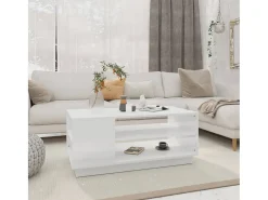 Mesa de centro | Mesa de apoio 102x55x43 cm aglomerado^ Mesa De Centro