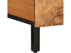 Mesa de centro | Mesa de apoio | Mesa de café 80x50x40 cm madeira de acácia maciça^ Mesa De Centro