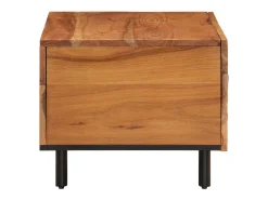 Mesa de centro | Mesa de apoio | Mesa de café 80x50x40 cm madeira de acácia maciça^ Mesa De Centro