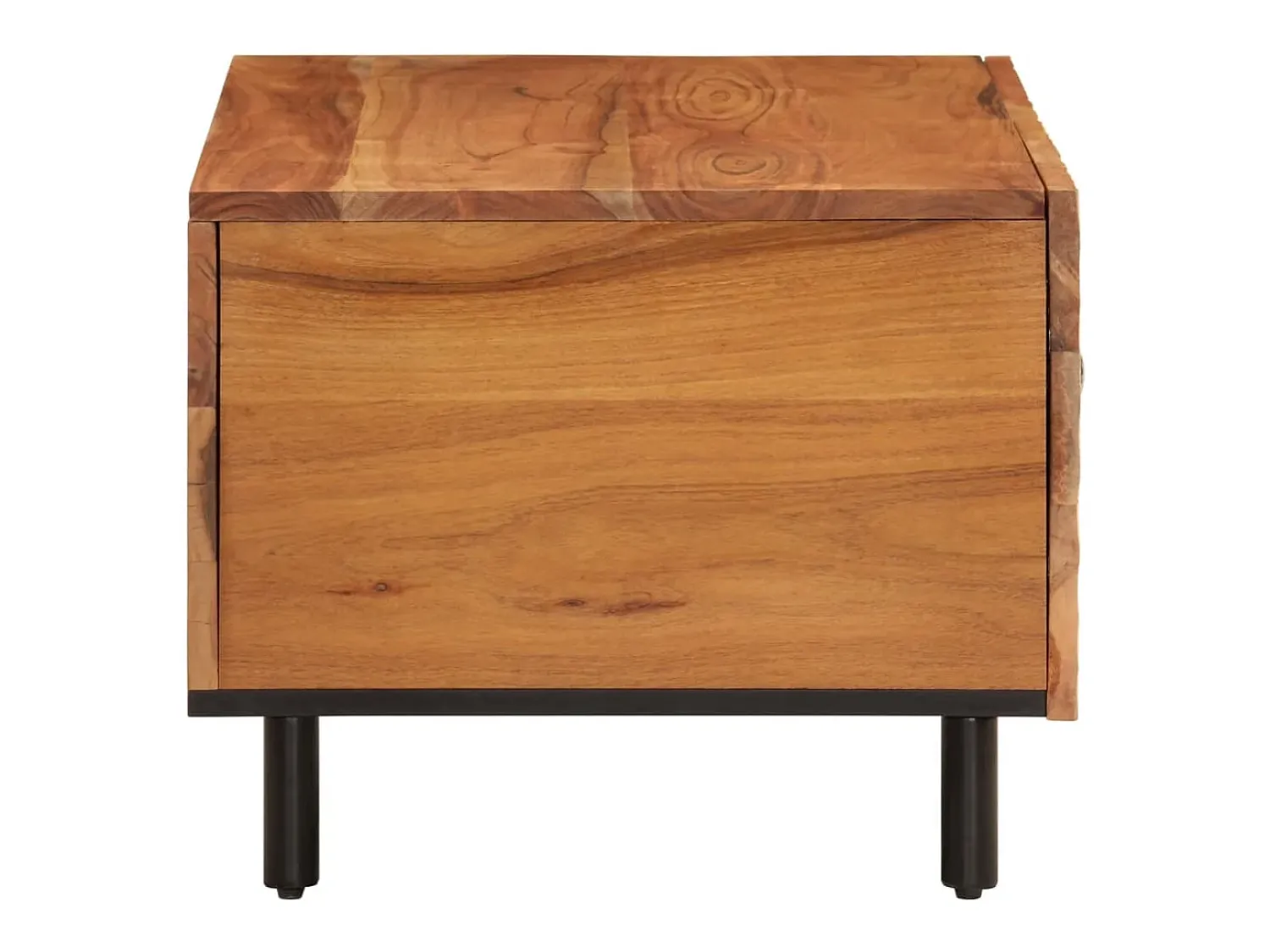 Mesa de centro | Mesa de apoio | Mesa de café 80x50x40 cm madeira de acácia maciça^ Mesa De Centro