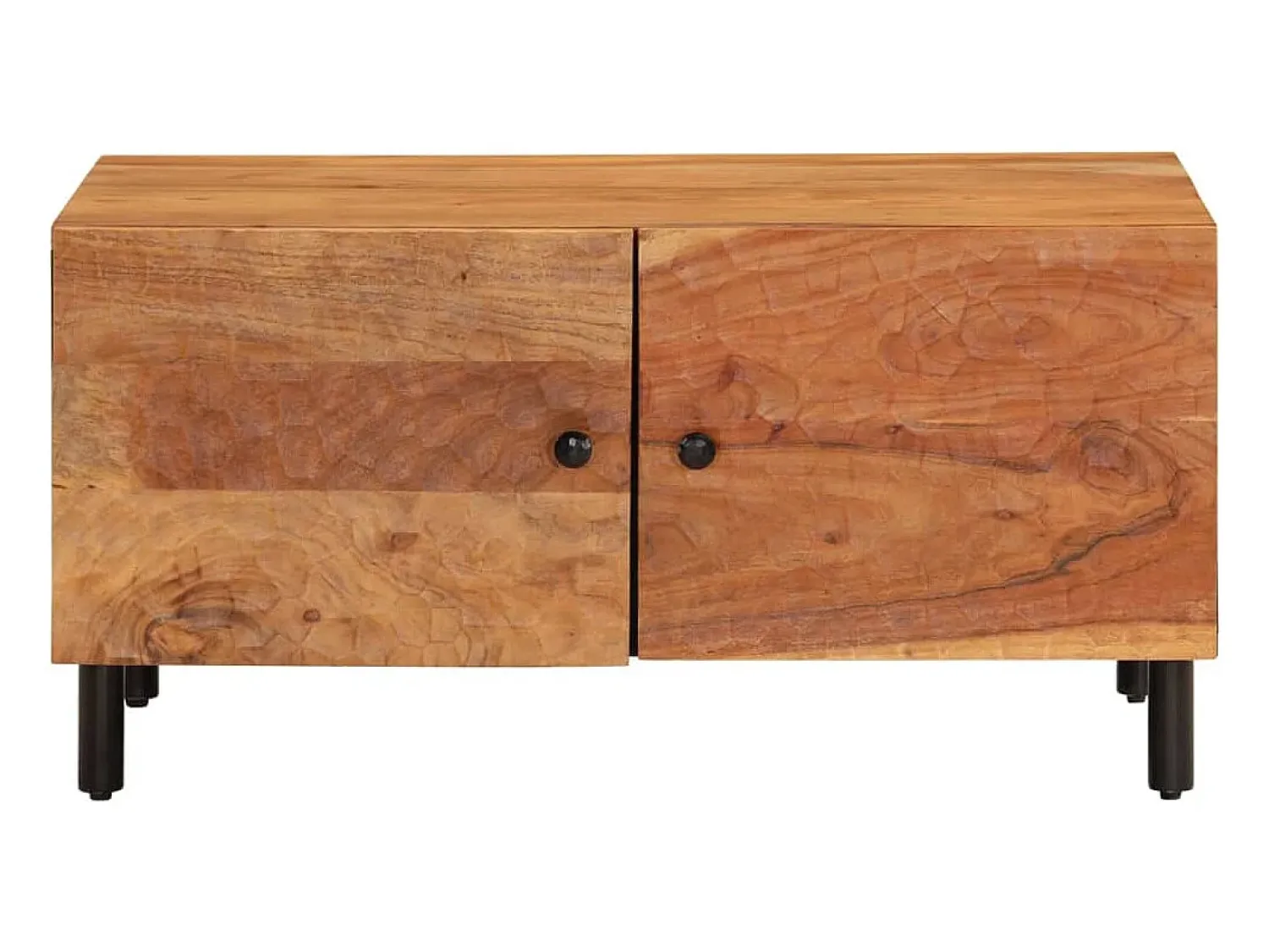 Mesa de centro | Mesa de apoio | Mesa de café 80x50x40 cm madeira de acácia maciça^ Mesa De Centro