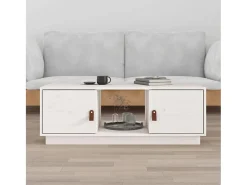 Mesa de centro | Mesa de apoio 100x50x35 cm pinho maciço^ Mesa De Centro