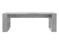Mesa de centro | Mesa de apoio 102x50x35 cm derivados madeira cimento^ Mesa De Centro