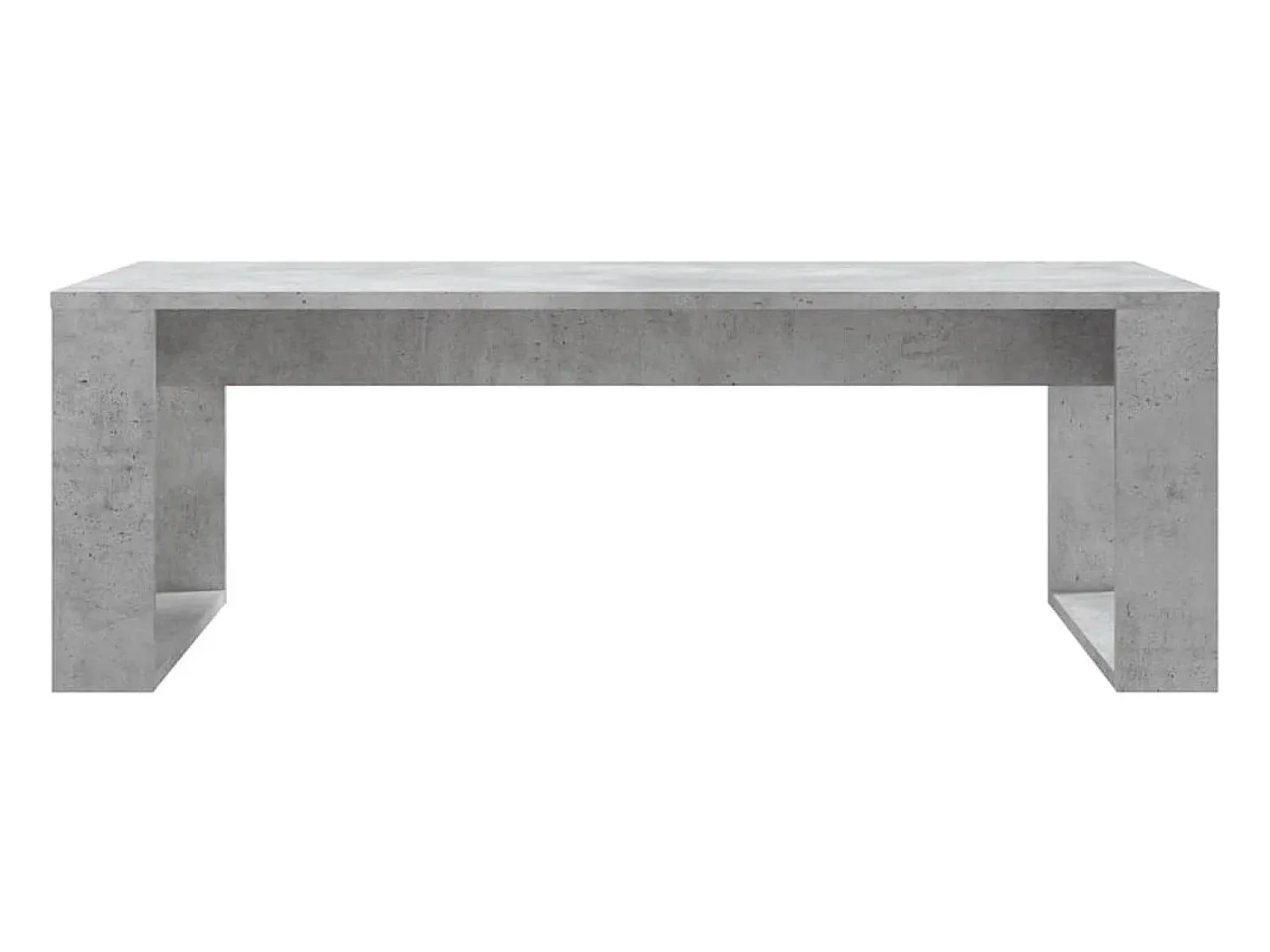 Mesa de centro | Mesa de apoio 102x50x35 cm derivados madeira cimento^ Mesa De Centro