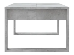 Mesa de centro | Mesa de apoio 102x50x35 cm derivados madeira cimento^ Mesa De Centro
