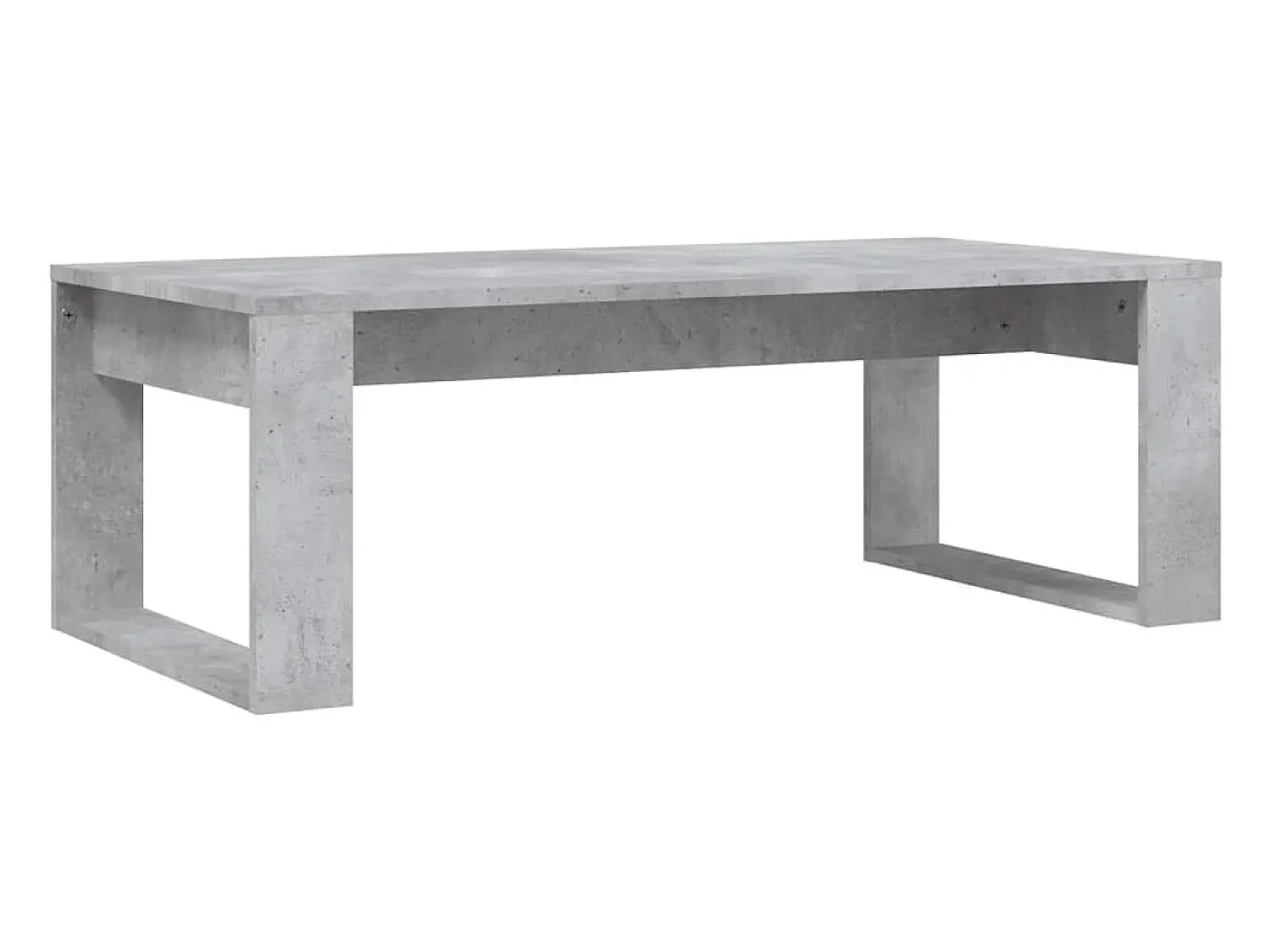 Mesa de centro | Mesa de apoio 102x50x35 cm derivados madeira cimento^ Mesa De Centro