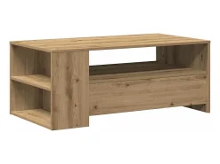 Mesa de centro | Mesa de apoio carvalho artisiano 102x55x43.5 cm^ Mesa De Centro