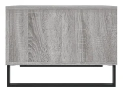 Mesa de centro | Mesa de apoio 60x50x36.5 cm derivados de madeira cinza sonoma^ Mesa De Centro