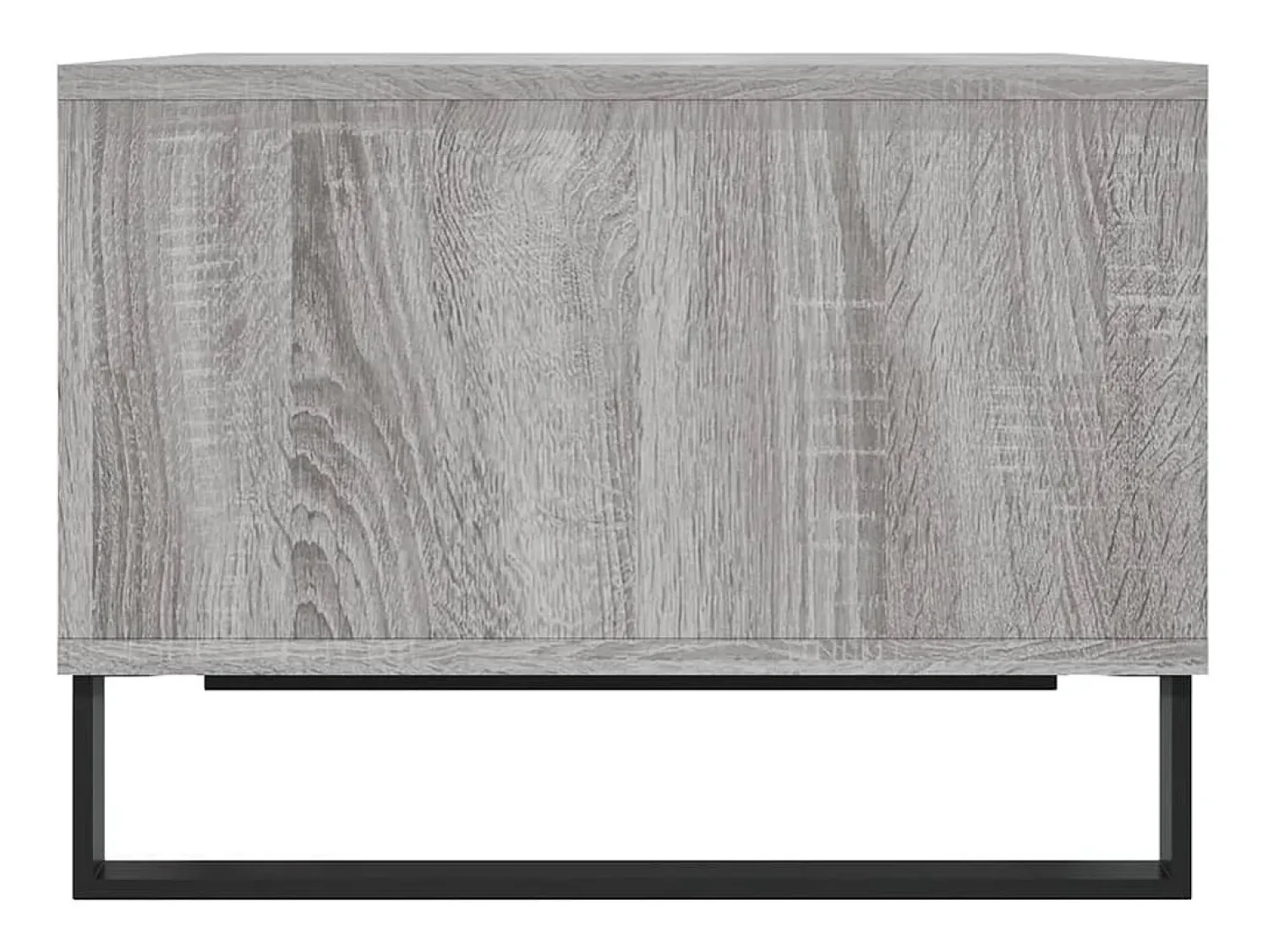 Mesa de centro | Mesa de apoio 60x50x36.5 cm derivados de madeira cinza sonoma^ Mesa De Centro