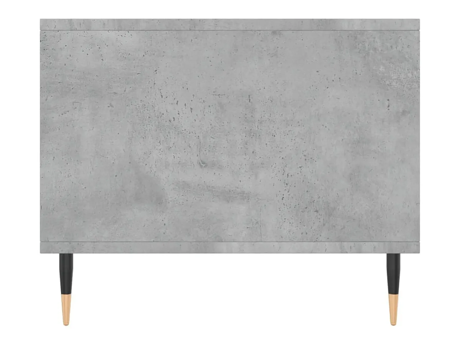 Best Mesa de centro | Mesa de apoio 90x50x40 madeira processada cinza cimento Cinzento
