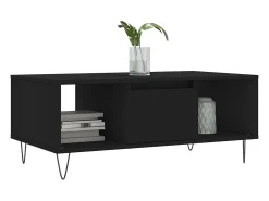 Mesa de centro | Mesa de apoio 90x50x36.5 cm derivados de madeira^ Mesa De Centro