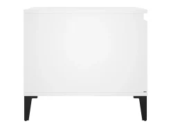 Mesa De Centro| Mesa de centro | Mesa de apoio 100x50x45 cm derivados de madeira Branco