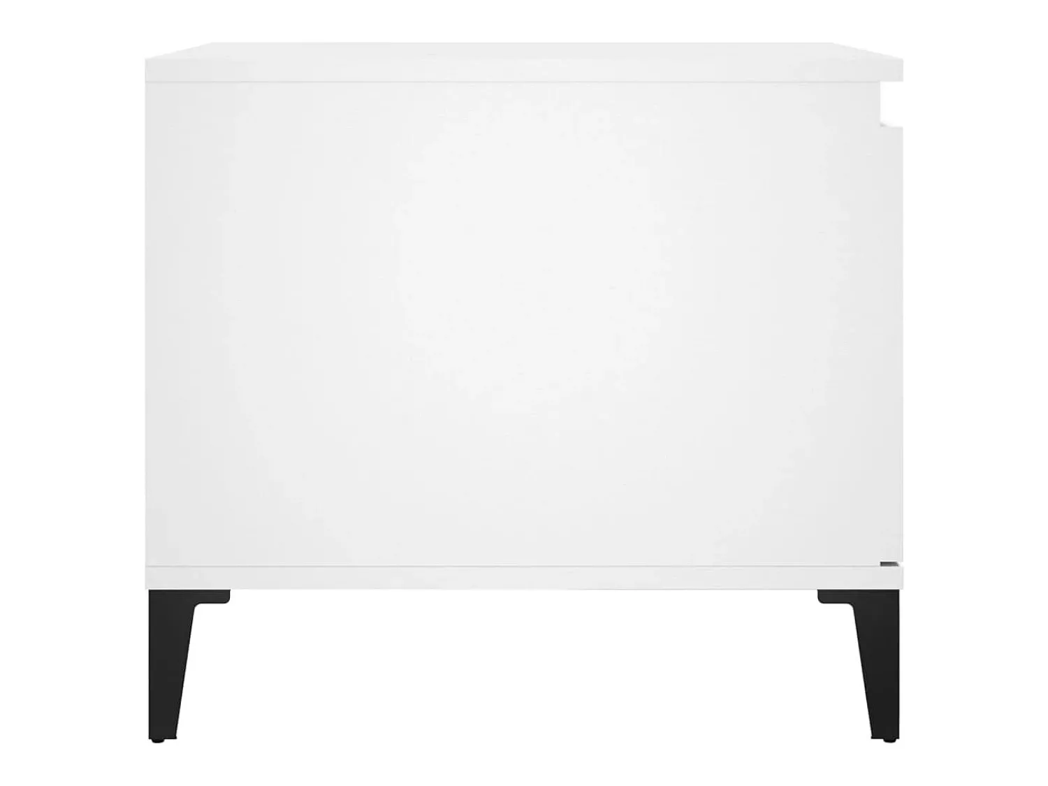 Mesa De Centro| Mesa de centro | Mesa de apoio 100x50x45 cm derivados de madeira Branco
