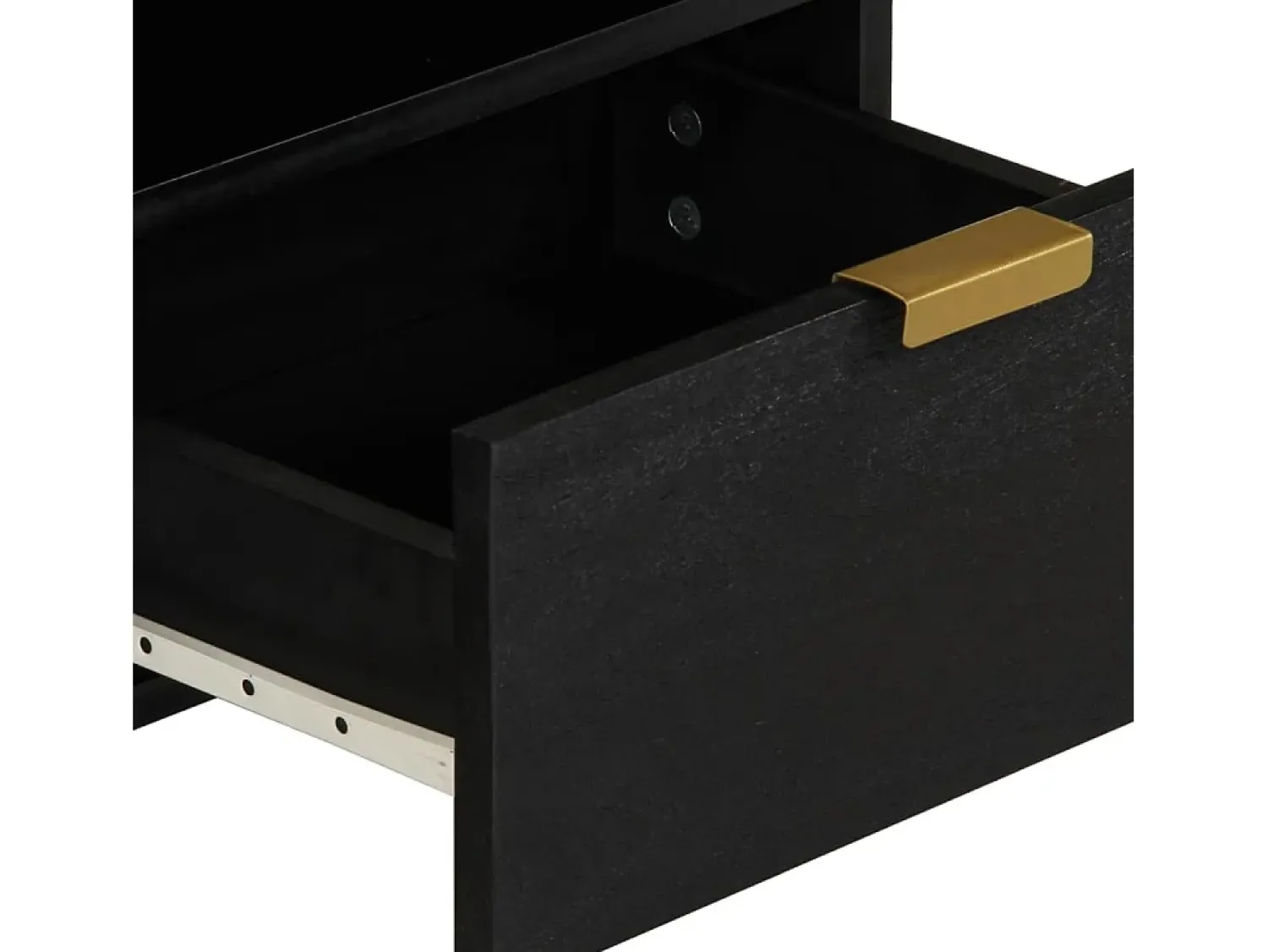 Mesa De Centro| Mesa de centro | Mesa de apoio 80x54x40 cm derivados de madeira Preto