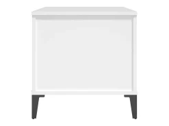 Mesa De Centro* Mesa de centro | Mesa de apoio 90x44.5x45 cm derivados de madeira Branco
