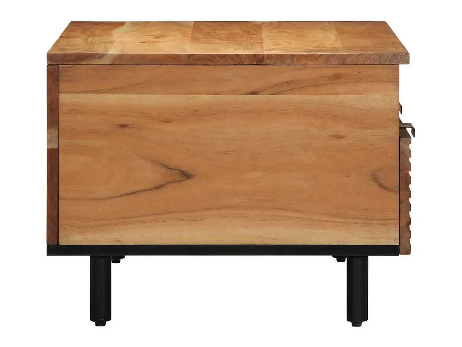 Mesa De Centro| Mesa de centro | Mesa de apoio | Mesa de café com gaveta 80x54x40 cm Castanho