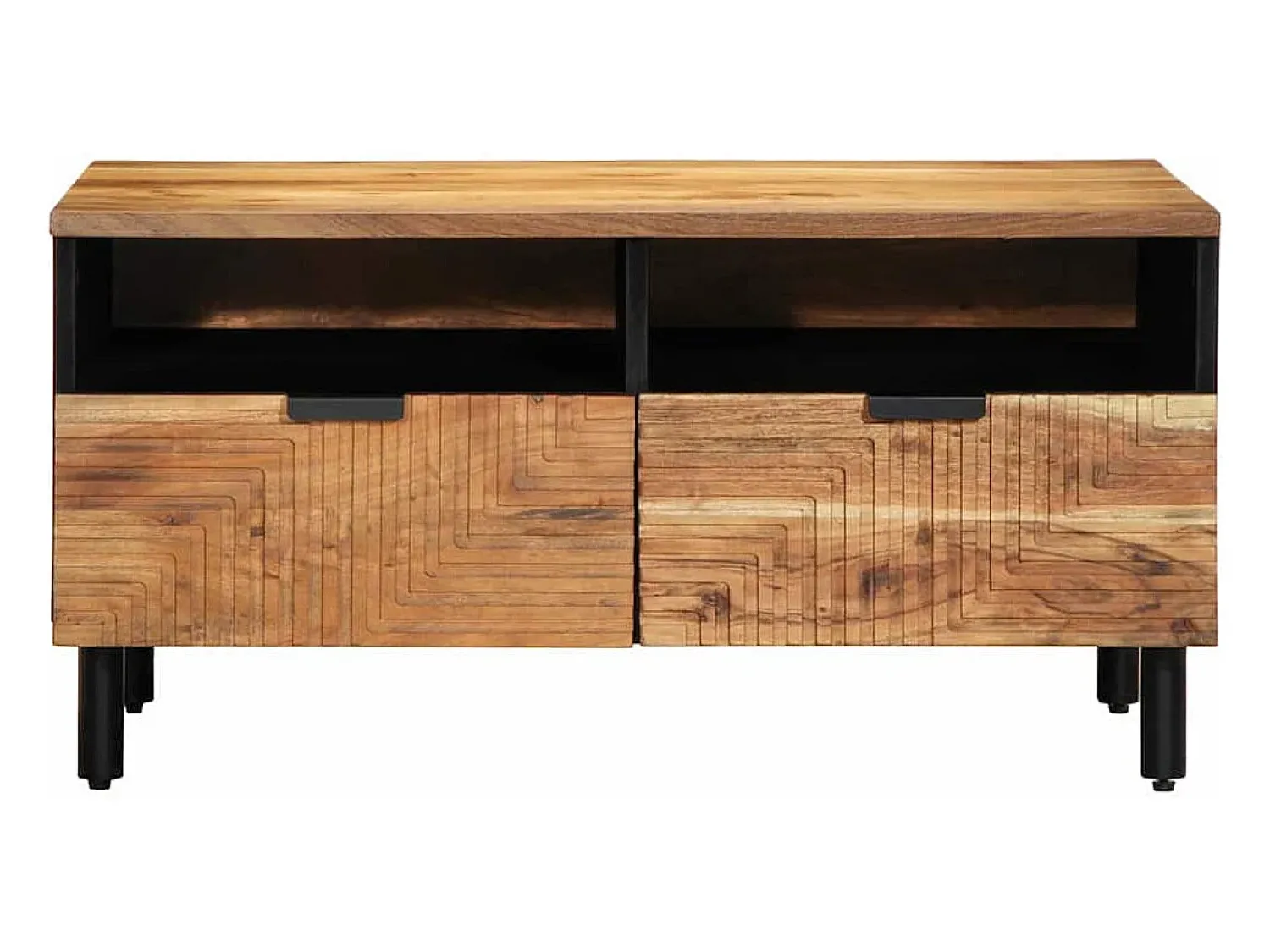 Mesa De Centro| Mesa de centro | Mesa de apoio | Mesa de café com gaveta 80x54x40 cm Castanho