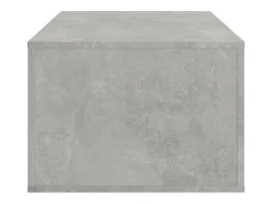 Best Mesa de centro | Mesa de apoio 100x50.5x35 cm derivados madeira cinza cimento Cinzento