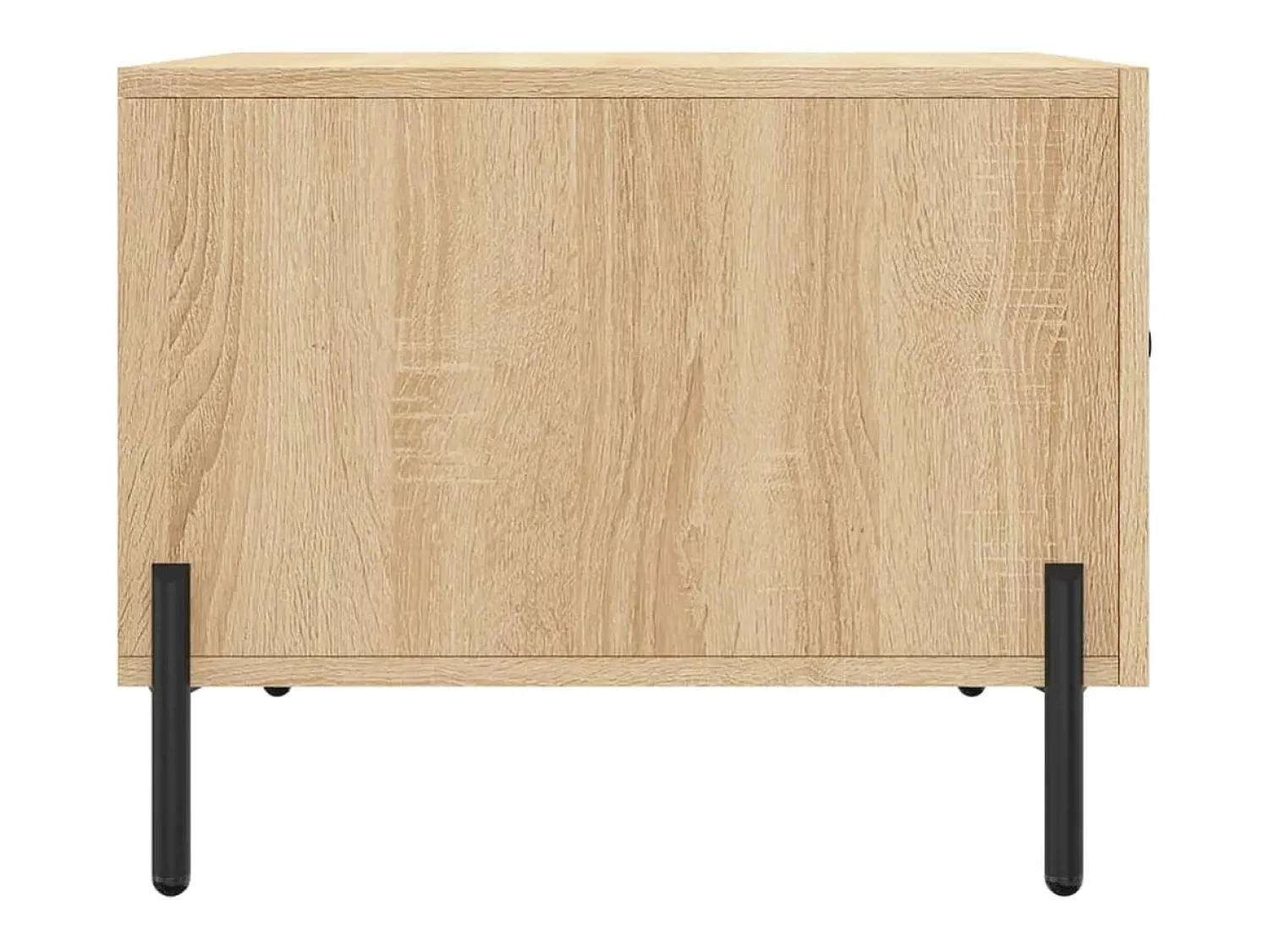 Mesa De Centro| Mesa de centro | Mesa de apoio 50x50x40 cm derivados de madeira carvalho sonoma Castanho