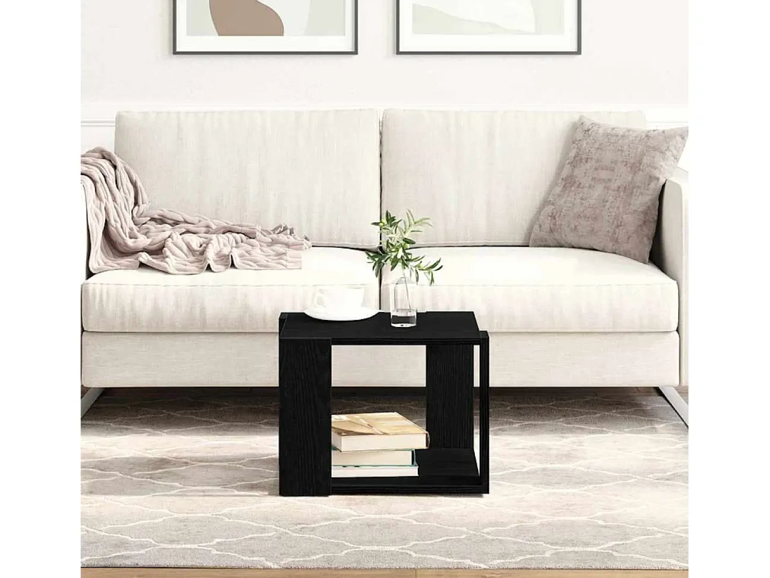 Mesa de centro | Mesa de apoio Carvalho 40x40x30 cm^ Mesa De Centro