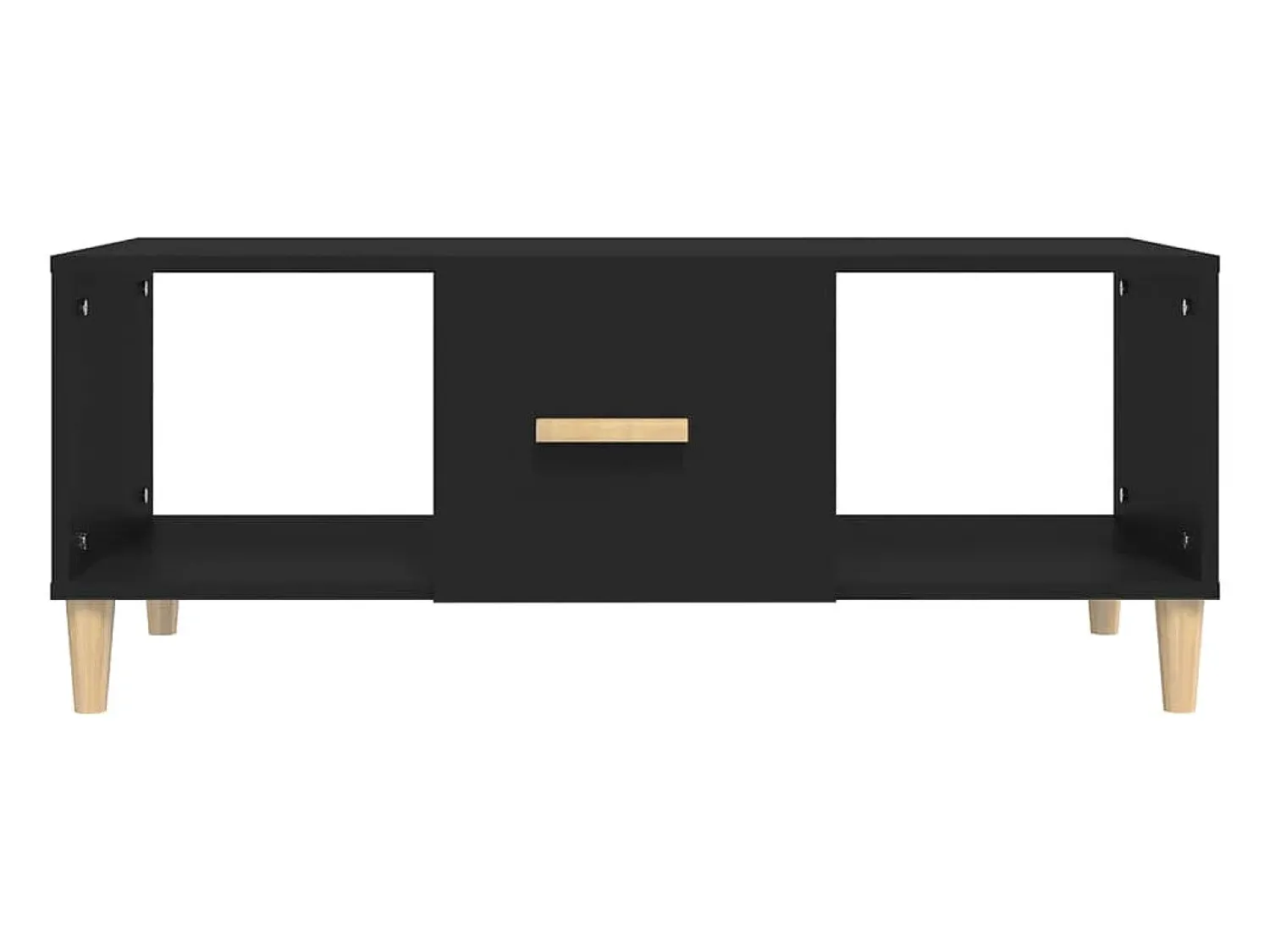 Mesa de centro | Mesa de apoio 102x50x40 cm madeira processada^ Mesa De Centro