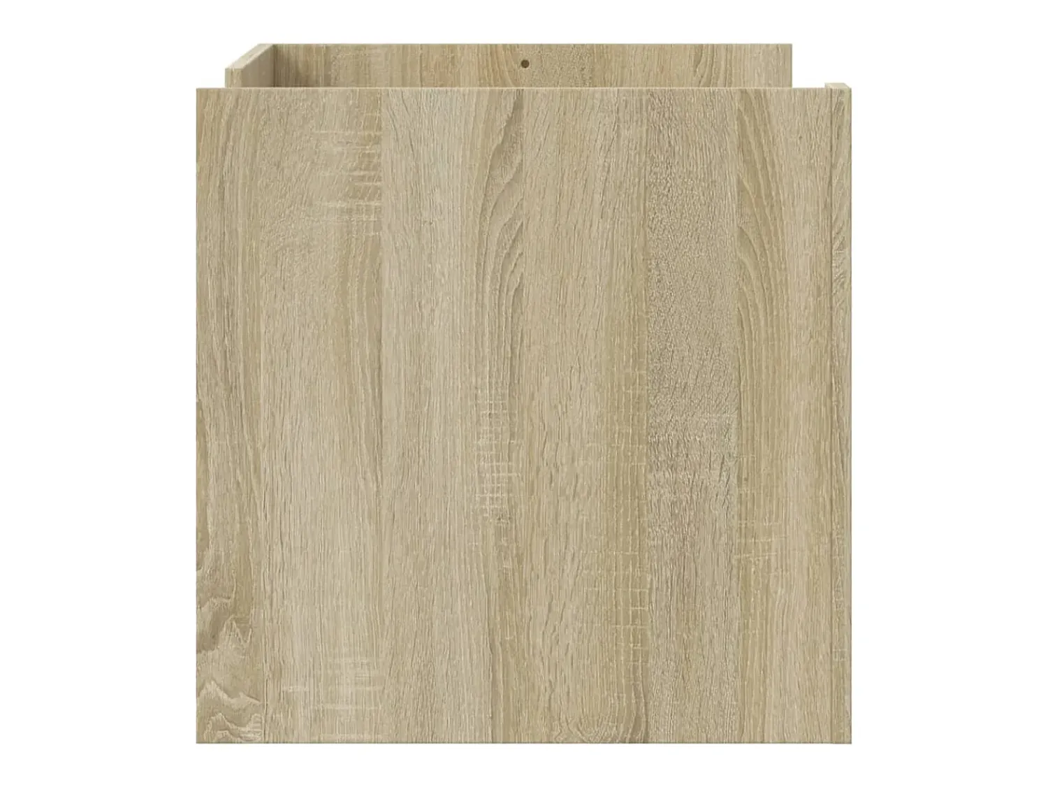 Mesa De Centro| Mesa de centro | Mesa de apoio 80x50x50 cm derivados de madeira carvalho sonoma Castanho