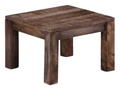 Sale Mesa de centro | Mesa de apoio | Mesa de café 50x50x35 cm madeira de mangueira maciça Castanho